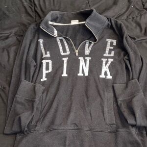 Victoria's Secret PINK Black Zip-Up